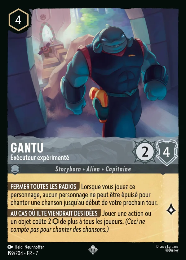 Gantu - Exécuteur expérimenté — Disney Lorcana Personnage card from Archazia's Island