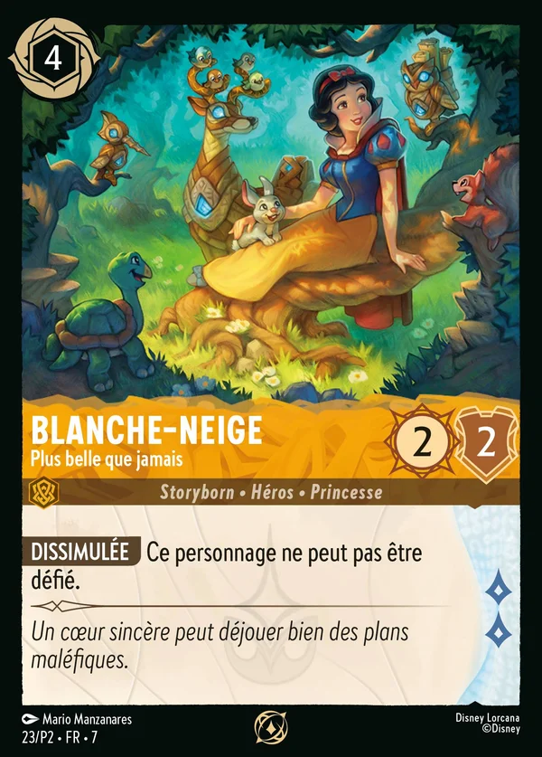 Blanche-Neige - Plus belle que jamais — Disney Lorcana Personnage card from Archazia's Island