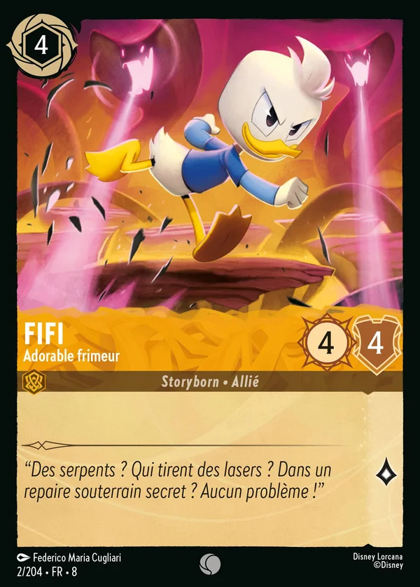 Fifi - Adorable frimeur — Disney Lorcana Personnage card from The Reign of Jafar