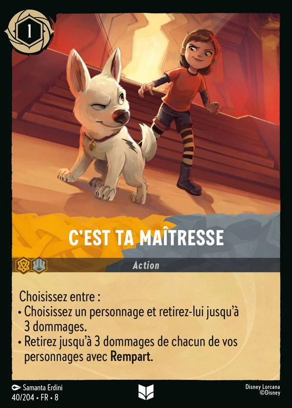 C'est ta maîtresse — Disney Lorcana Action card from The Reign of Jafar