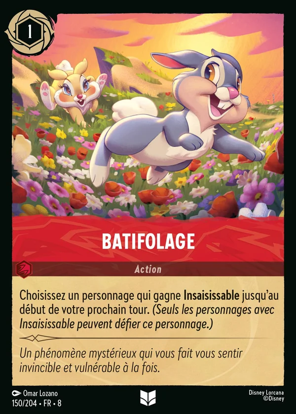 Batifolage — Disney Lorcana Action card from The Reign of Jafar