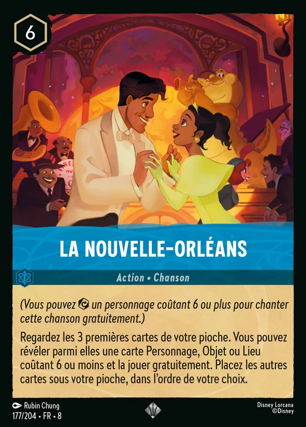 La Nouvelle-Orléans — Disney Lorcana Action card from The Reign of Jafar