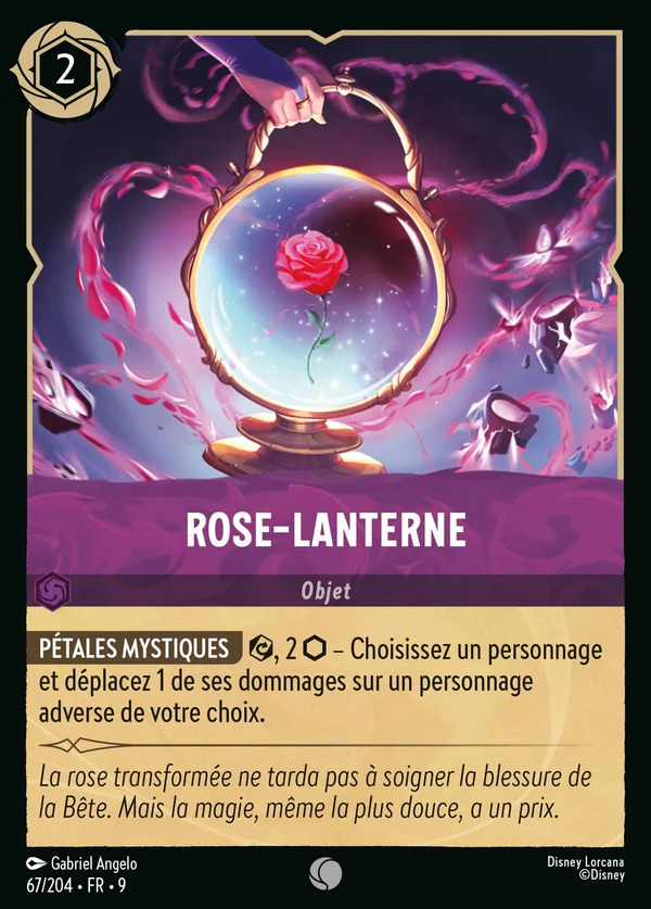 Rose-Lanterne — Disney Lorcana Objet card from Fabled