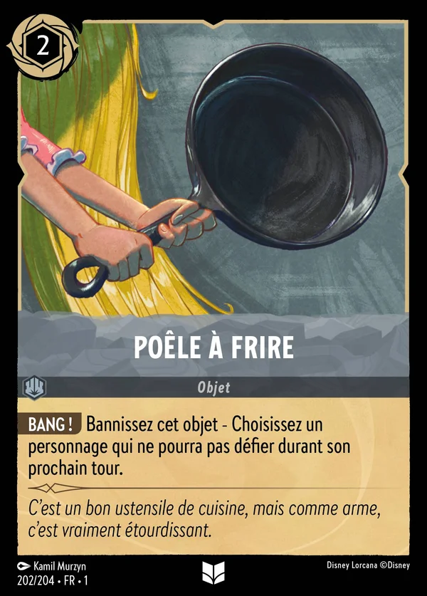 Poêle à frire — Disney Lorcana Objet card from The First Chapter