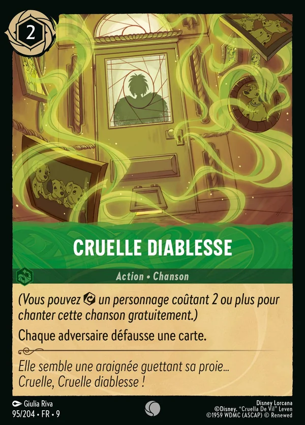Cruelle Diablesse — Disney Lorcana Action card from Fabled
