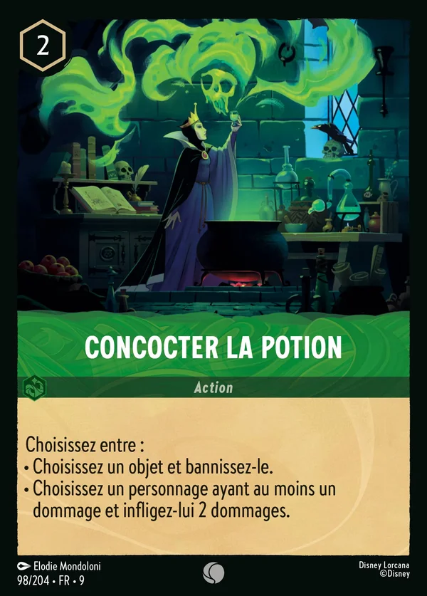 Concocter la Potion — Disney Lorcana Action card from Fabled