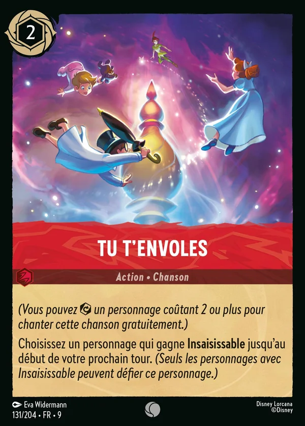 Tu t'envoles — Disney Lorcana Action card from Fabled