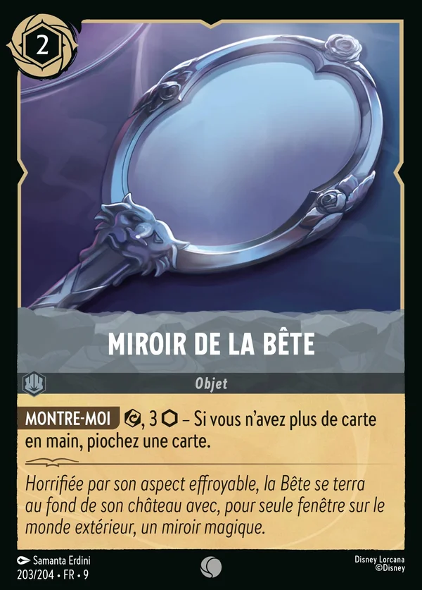 Miroir de la Bête — Disney Lorcana Objet card from Fabled