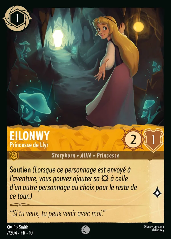 Eilonwy - Princesse de Llyr — Disney Lorcana Personnage card from Whispers in the Well