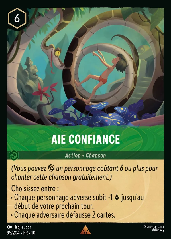 Aie confiance — Disney Lorcana Action card from Whispers in the Well