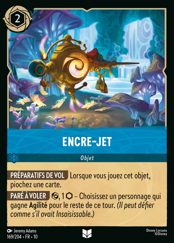 Encre-jet — Disney Lorcana Objet card from Whispers in the Well