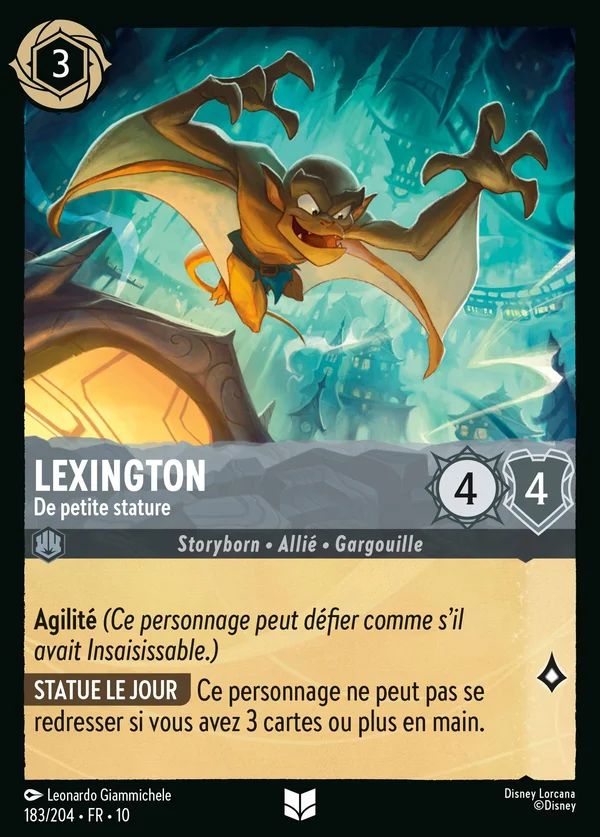 Lexington - De petite stature — Disney Lorcana Personnage card from Whispers in the Well