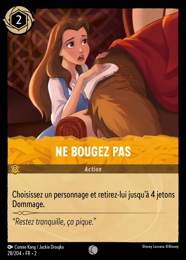 Ne bougez pas — Disney Lorcana Action card from Rise of the Floodborn