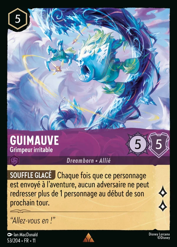 Guimauve - Grimpeur irritable — Disney Lorcana Personnage card from Winterspell
