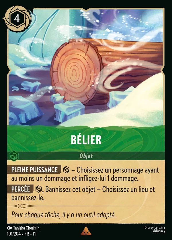 Bélier — Disney Lorcana Objet card from Winterspell