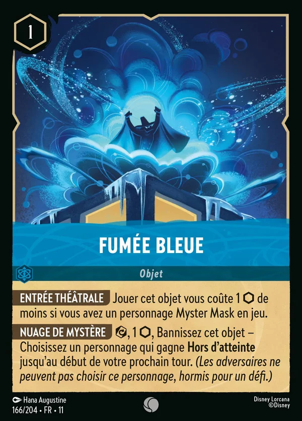 Fumée bleue — Disney Lorcana Objet card from Winterspell