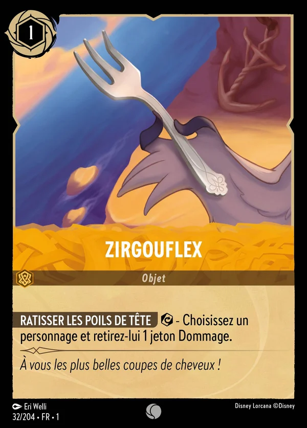 Zirgouflex — Disney Lorcana Objet card from The First Chapter