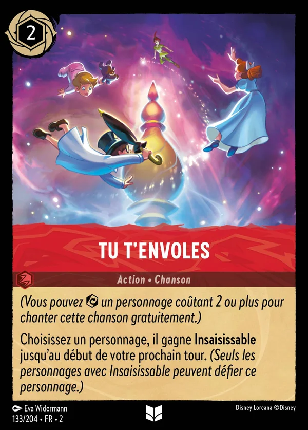 Tu t'envoles — Disney Lorcana Action card from Rise of the Floodborn