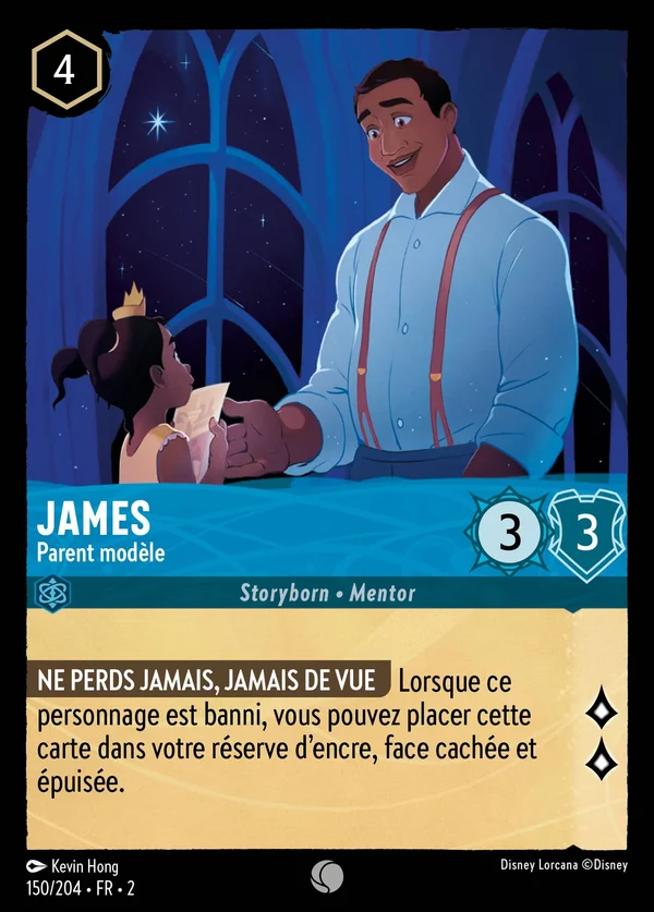 James - Parent modèle — Disney Lorcana Personnage card from Rise of the Floodborn
