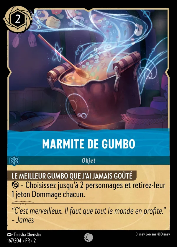 Marmite de Gumbo — Disney Lorcana Objet card from Rise of the Floodborn