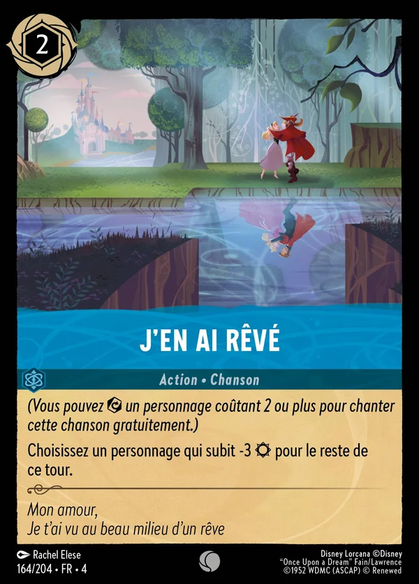 J'en ai Rêvé — Disney Lorcana Action card from Ursula's Return