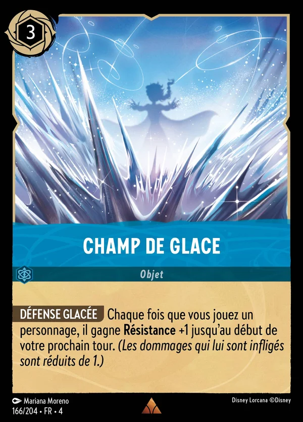 Champ de Glace — Disney Lorcana Objet card from Ursula's Return