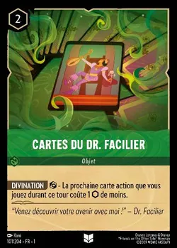 Cartes du Dr. Facilier