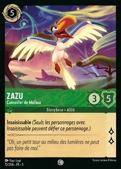 Zazu - Conseiller de Mufasa