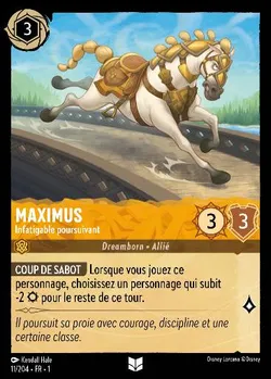 Maximus - Infatigable poursuivant