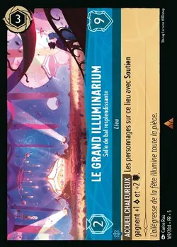 Le grand Illuminarium - Salle de bal resplendissante