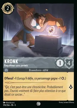 Kronk - Enquêteur sans permis