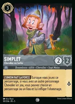Simplet - Chevalier en herbe