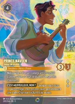 Prince Naveen - Joueur de ukulélé