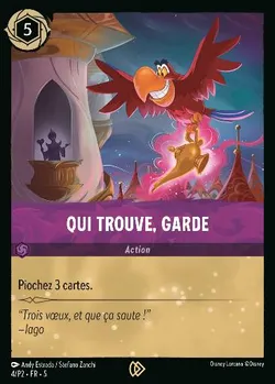 Qui trouve, garde