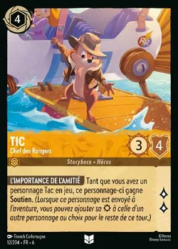 Tic - Chef des Rangers