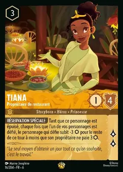 Tiana - Propriétaire de restaurant