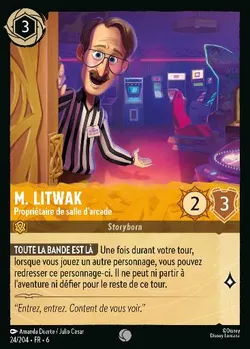 M. Litwak - Propriétaire de salle d'arcade