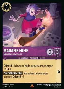 Madame Mime - Minuscule adversaire