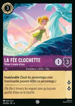 La Fée Clochette - Volant à toute allure