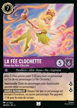 La Fée Clochette - Reine des fées d'Azurite