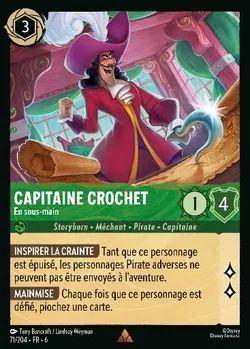 Capitaine Crochet - En sous-main