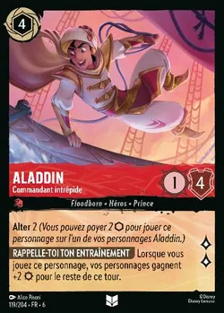 Aladdin - Commandant intrépide