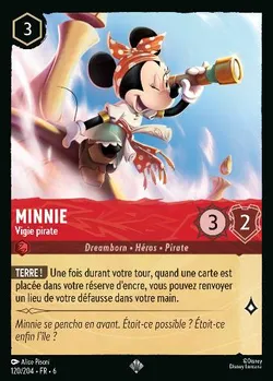 Minnie - Vigie pirate