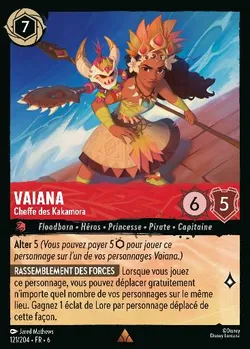 Vaiana - Cheffe des Kakamora