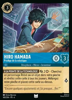 Hiro Hamada - Prodige de la robotique