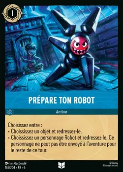Prépare ton robot