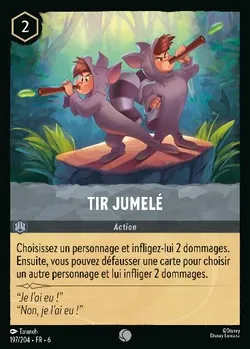 Tir jumelé