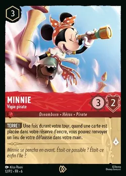 Minnie - Vigie pirate