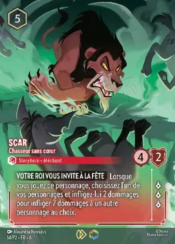 Scar - Chasseur sans cœur