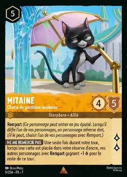 Mitaine - Chatte de gouttière insolente